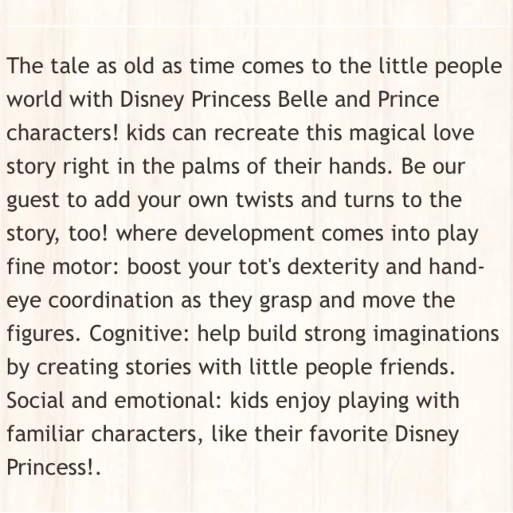Little People Princess Belle and Prince Rare Disney Fisher Price Vintage Toys - Picture 5 of 14